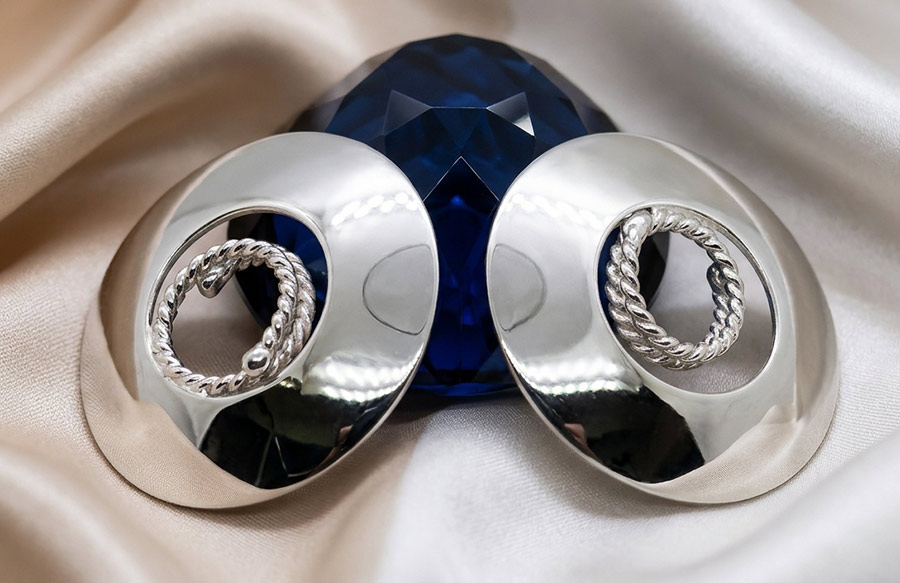 solid silver non piercing nipple shield jewelry