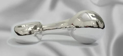 Custom made solid silver butt plugs for men and women