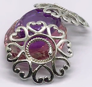 breast adornments love hearts