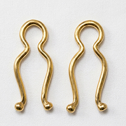 14ct solid gold nipple clip jewelry