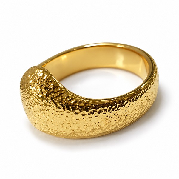 Gold cock ring jewelry - men's body rings