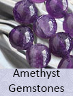 Amethyst gemstones