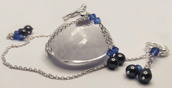 Black pearl non-piercing nipple chain jewellery for women
