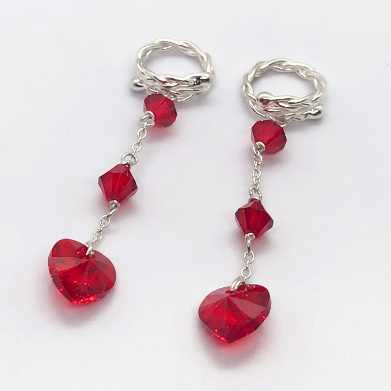 love heart jewellery for woman