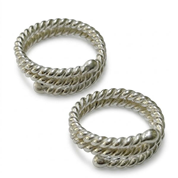 double twisted nipple ring jewelry